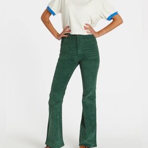 Hammie’s Original Corduroy Bell Bottom Pants in Forest Green NWT
